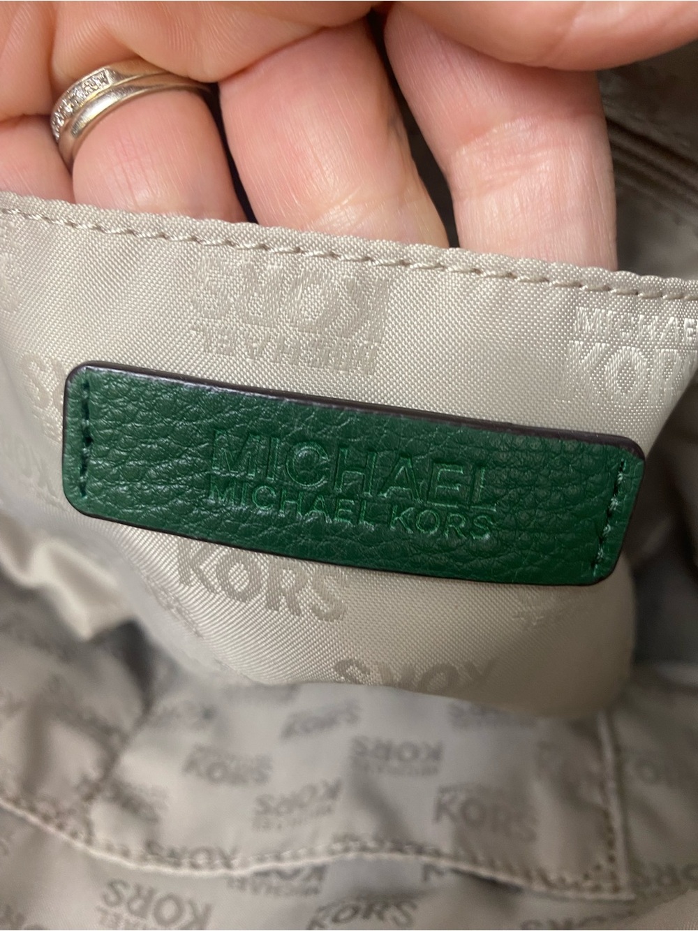 Michael Kors Leather Tote - Picture 2 of 5